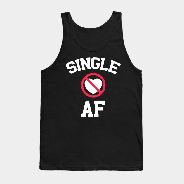 Single AF Tank Top by MZeeDesigns